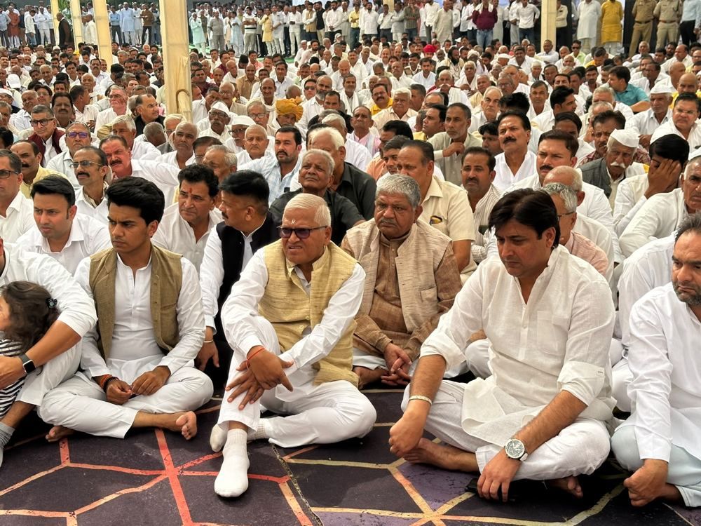नगेन्द्र सिंह रावल (Nagendra Singh Rawal): विशाल जनसभा में उपस्थिति